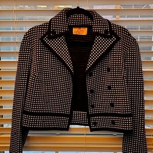 Vintage 50's Cadillac Buttoned Wool Jacket sz 12